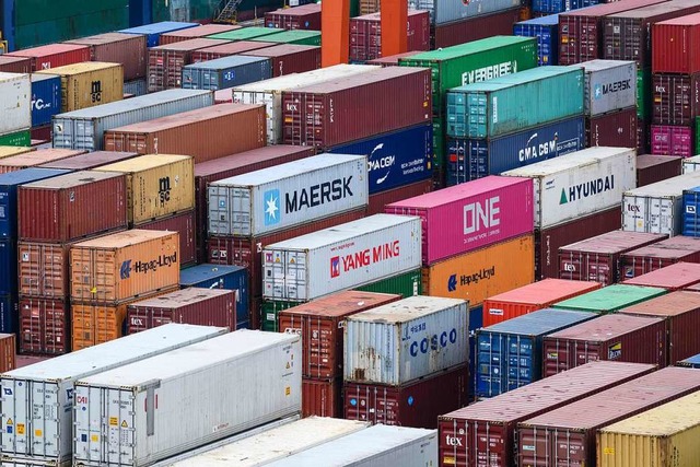 So viele Container &#8211; aber wem gehren die?  | Foto: AFP