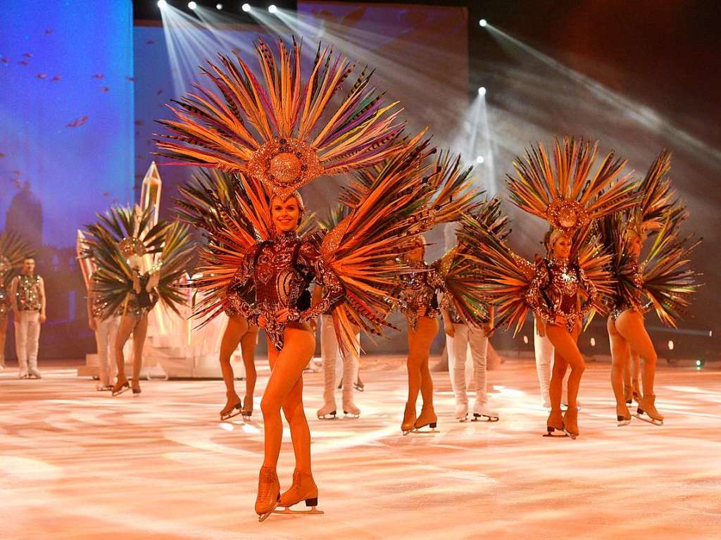 Zauberhaftes Atlantis: Die Show Holiday on Ice in Freiburg ist noch bis Sonntag zu sehen.