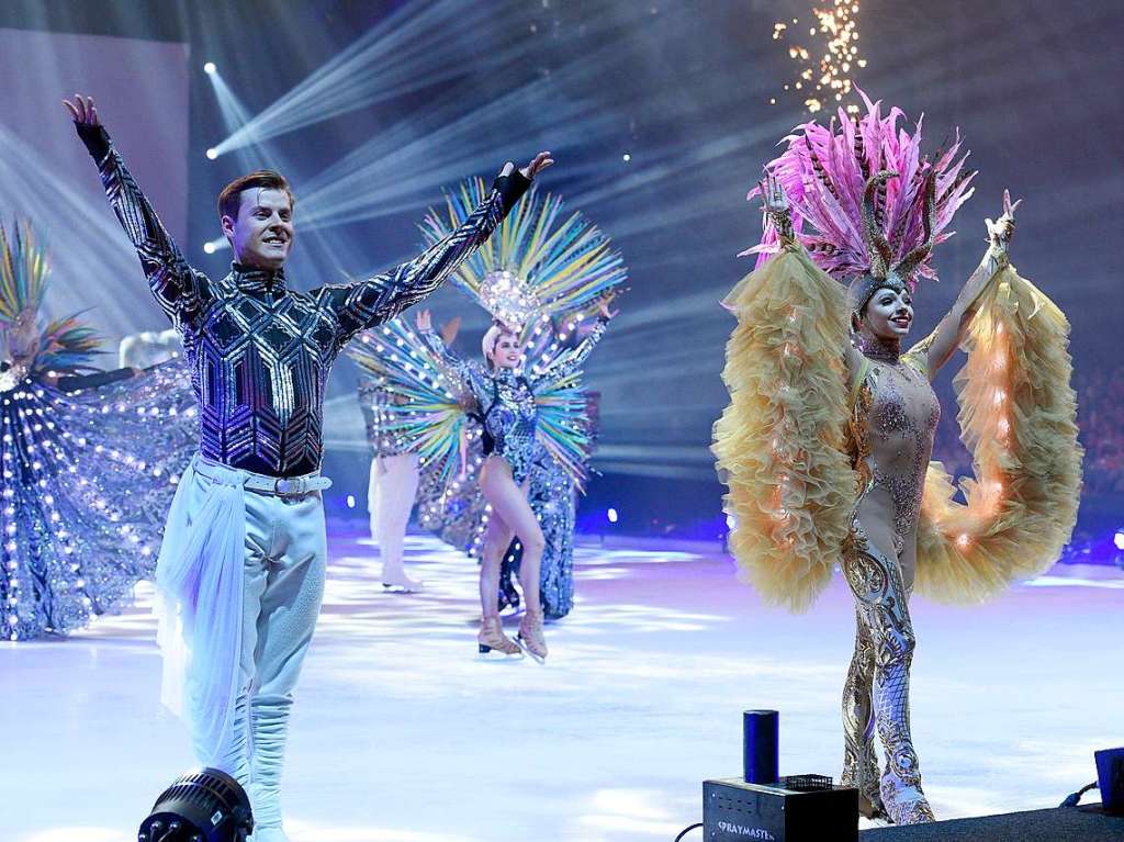 Zauberhaftes Atlantis: Die Show Holiday on Ice in Freiburg ist noch bis Sonntag zu sehen.