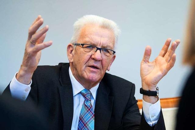 Kretschmann setzt trotz des Diesel-Streits weiter auf Grün-Schwarz