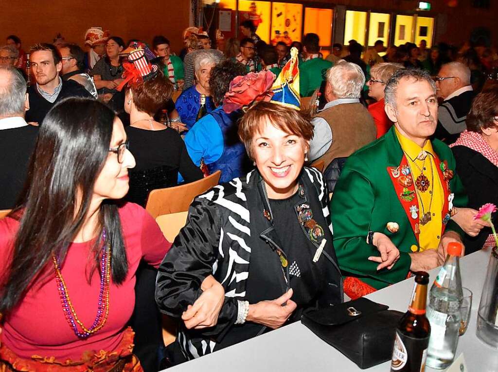 Beste Stimmung im Saal der Sonnenrainhalle