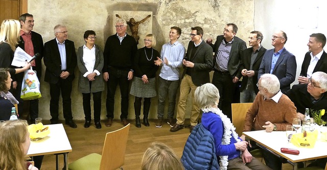 Lob gab es bei der Veranstaltung in En...die Arbeit des Selbstbewertungsteams.   | Foto: C. Hlter-Hassler