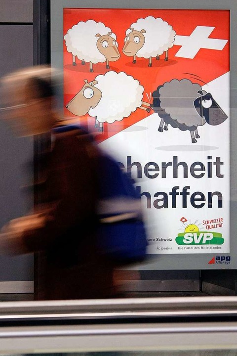 In der Schweiz ging es bereits um die ...sung straffällig gewordener Ausländer.  | Foto: AFP