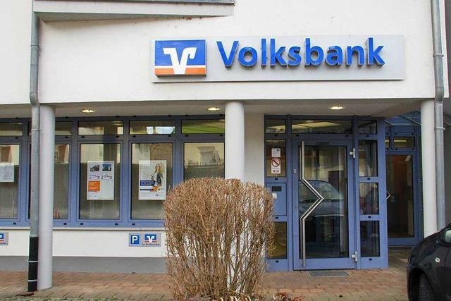 Volksbank Breisgau Nord schließt Filiale in Neuershausen