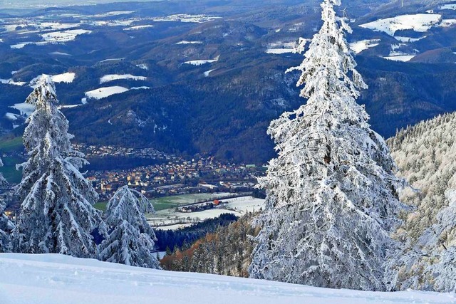 Blick vom Kandel.  | Foto: Heinz Ney