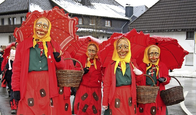 Die Todtmooser Lebkchler sind beim VH...ffen am 24. Februar  auch mit dabei.    | Foto: Archivfoto: ANDREAS BHM