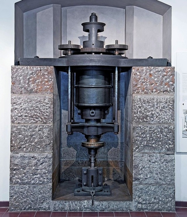 Die Turbine, die einst in St. Blasien ...e im Deutschen Museum (Foto) zu sehen.  | Foto: Deutsches Museum