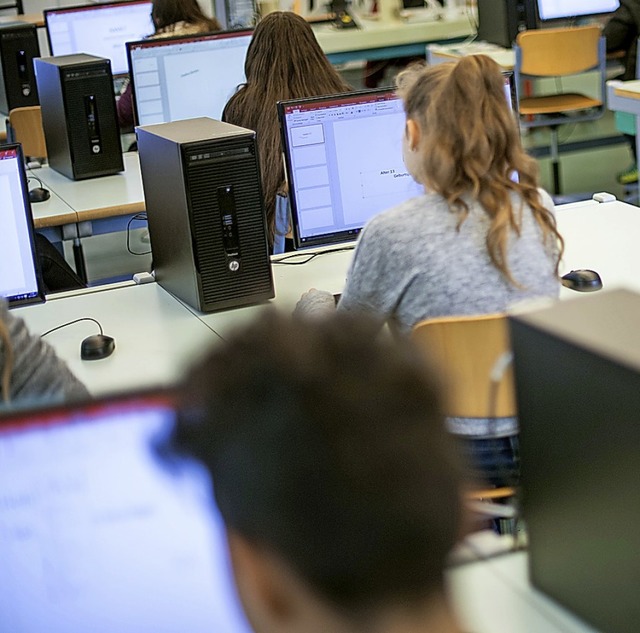 IT-Unterricht im Sdwesten   | Foto: DPA