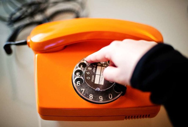 Ein halbes Jahr lang herrschte Funksti...s Telefon der Familie Michael  wieder.  | Foto: Jan-Philipp Strobel