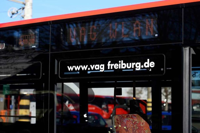 Am Mittwoch prsentierte die VAG die ersten vier Busse mit WLAN.  | Foto: Thomas Kunz