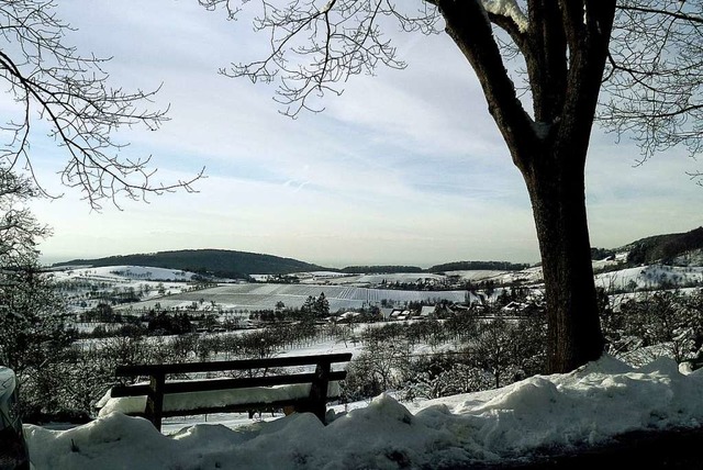 So schn kann der Winter sein.  | Foto: Norbert Arndt