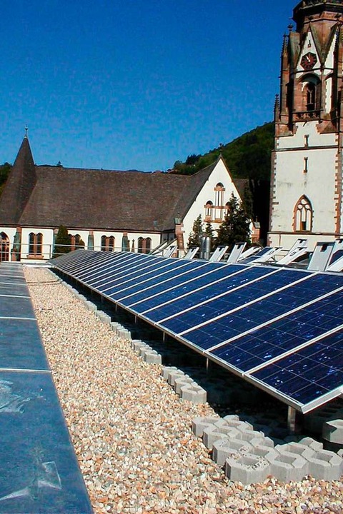 Ausgangspunkt der  Stromgewinnung: Photovoltaik wie hier in Schönau  | Foto: Karin Maier