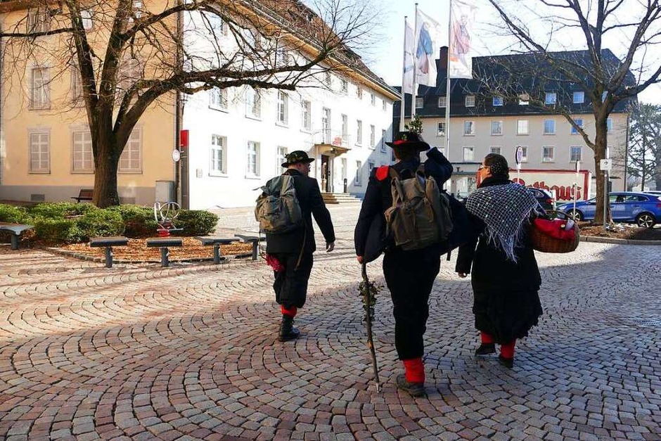 Die Wälder auf dem Weg zum Rathaus. (Foto: Tamara Keller) Die Wälder auf dem Weg zum Rathaus. (Foto: Tamara Keller)