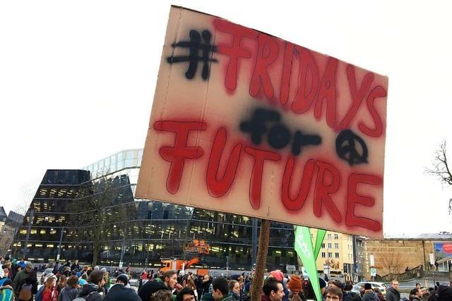 Freiburger Fridays-for-Future-Gruppe fhrt zum Klimastreik nach Stuttgart
