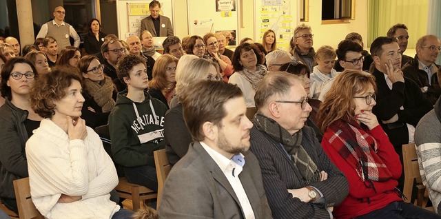 Gut besucht war die Info-Veranstaltung...nenschule  zur gymnasialen Oberstufe.   | Foto: Edinger