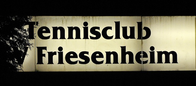 Noch gehen auf der Anlage des Friesenheimer Tennisclubs die Lichter nicht aus.   | Foto: Pressebro Schaller