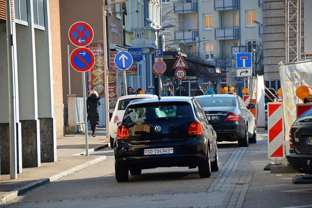 Wo kann ich parken? Diese Frage stelle...ter der dortigen Hndler (Symbolbild).  | Foto: Horatio Gollin