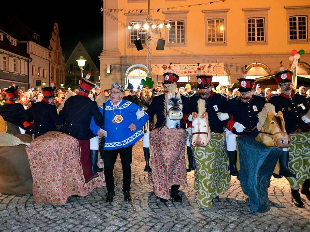 Impressionen vom Doppelfest: Offenburger Narrentag und groes Narrentreffen der VSAN, Vereinigung schwbisch-alemannischer Narrenznfte