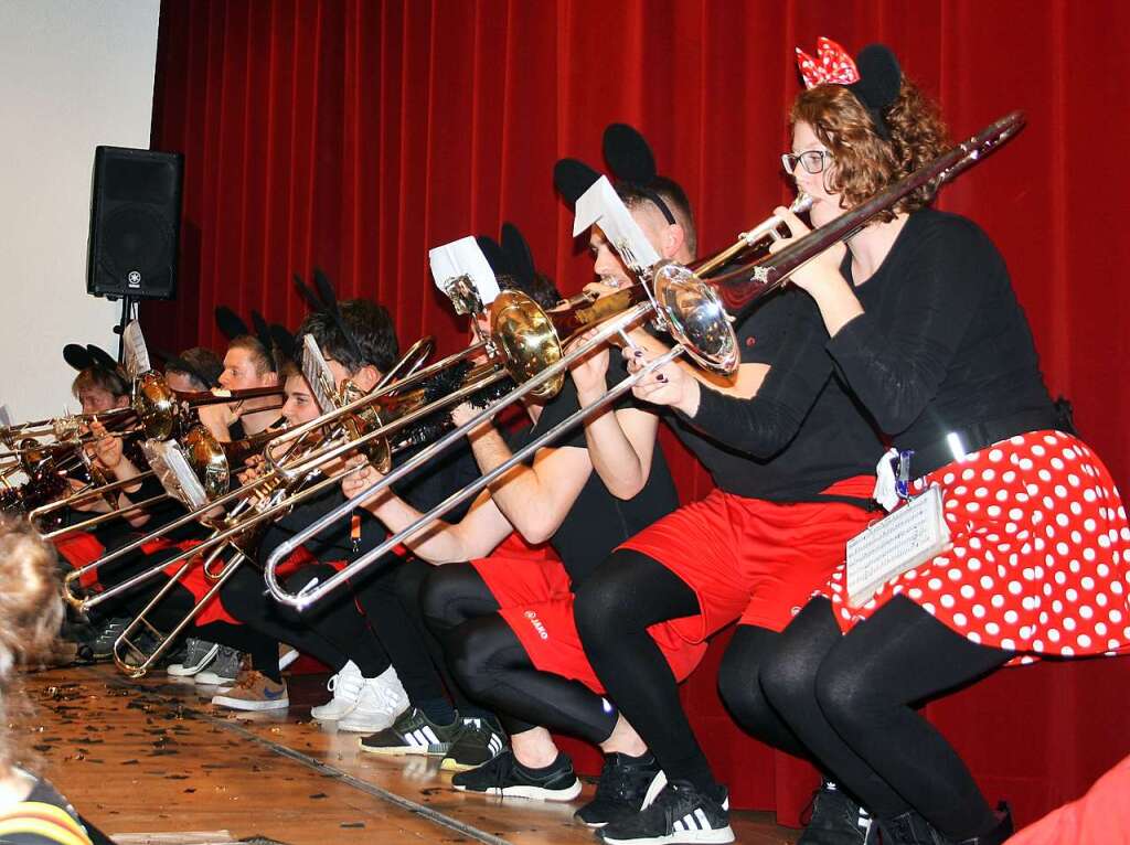 Action mit der Stadtmusik Lenzkirch