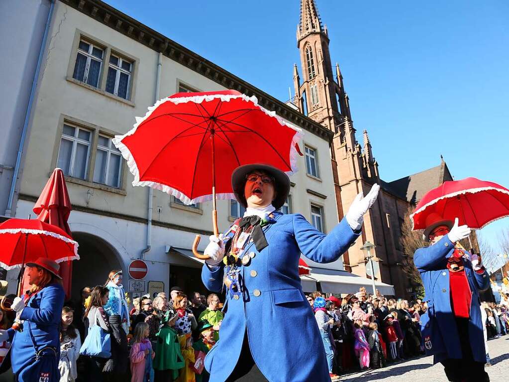 Impressionen vom Doppelfest: Offenburger Narrentag und groes Narrentreffen der VSAN, Vereinigung schwbisch-alemannischer Narrenznfte