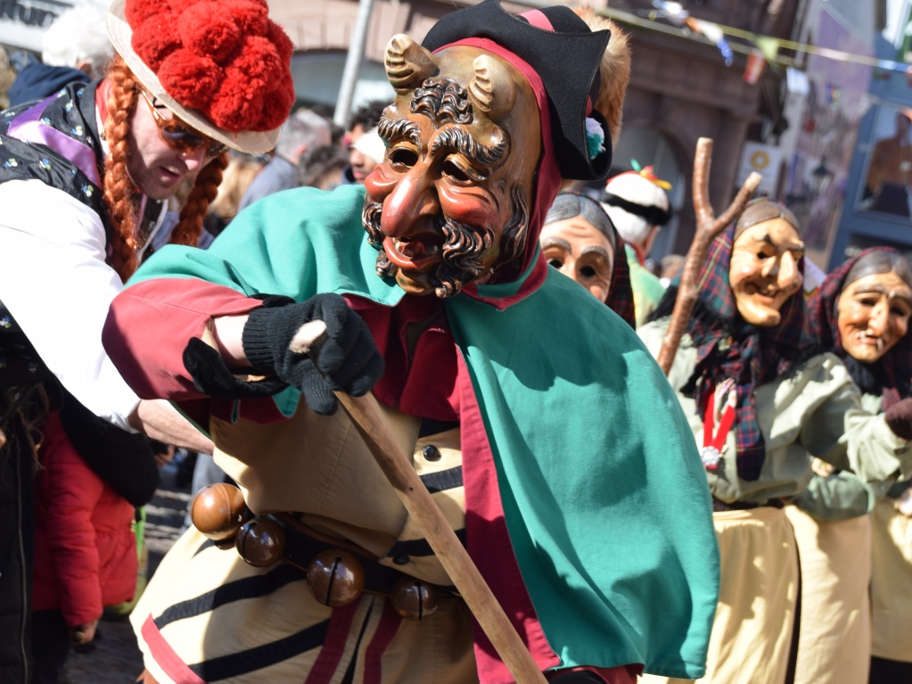 Groer Umzug, Brauchtumsabend und Maskenschau: Bad Sckingen stand am Wochenende ganz im Zeichen der Fasnacht.