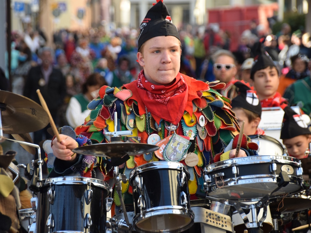 Groer Umzug, Brauchtumsabend und Maskenschau: Bad Sckingen stand am Wochenende ganz im Zeichen der Fasnacht.