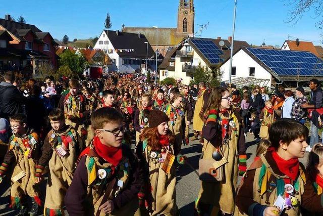 Fotos: Jubilumsumzug der Kindringer Rubsck in Kndringen