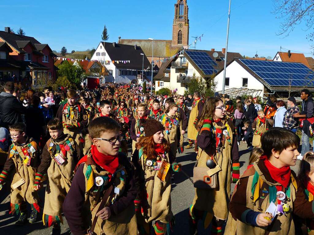 Impressionen vom groen Jubilumsumzug der Kindringer Rubsck