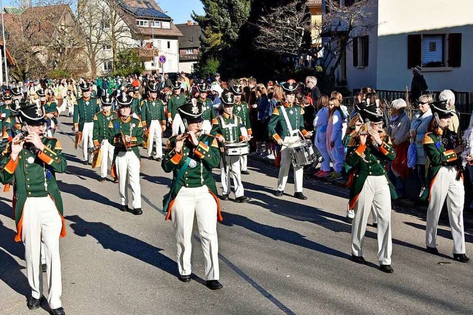 Bilder vom Fasnetumzug in Freiburg-St. Georgen 2019. (Foto: Michael Bamberger)