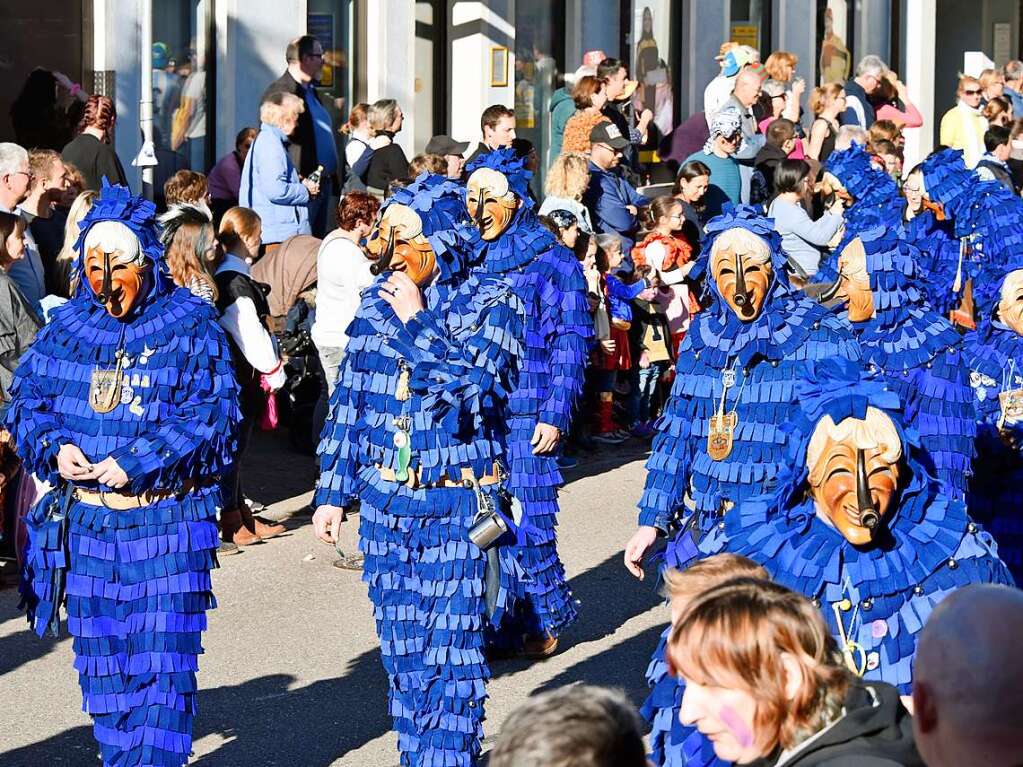 Bilder vom Fasnetumzug in Freiburg-St. Georgen 2019.