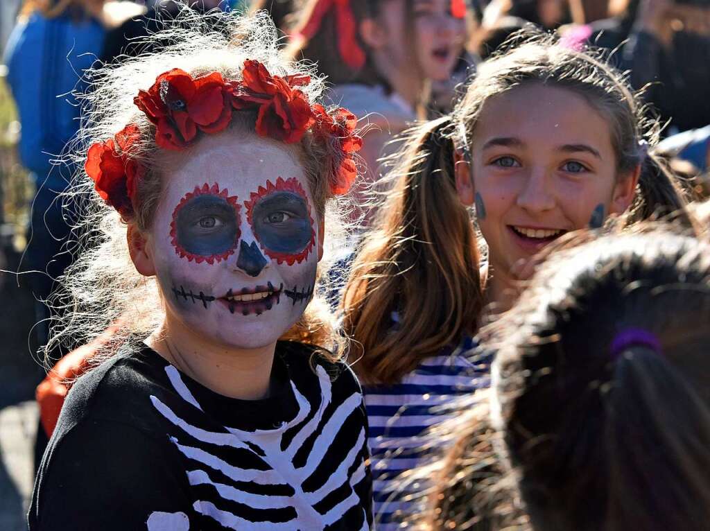 Bilder vom Fasnetumzug in Freiburg-St. Georgen 2019.