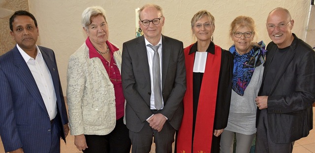 Pater Daison (katholische Gemeinde), C...lter Baler mit seiner Frau  Susanne.   | Foto: Lauber