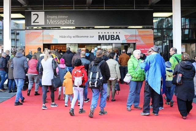 Viele Besucher wollten ein letztes Mal die Muba Basel erleben
