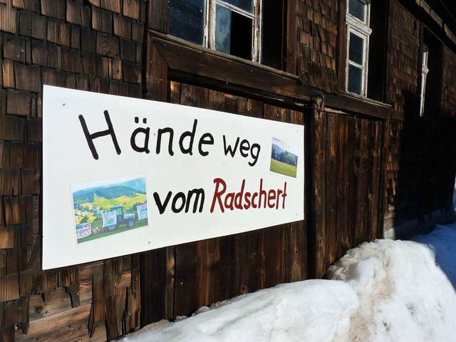 In Todtnau wird ber ein geplantes Hotelresort am Radschert gestritten.  | Foto: Sattelberger