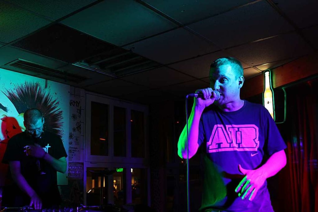Der Rapper Prezident trat im Kiez 57 auf  | Foto: David Baldysiak