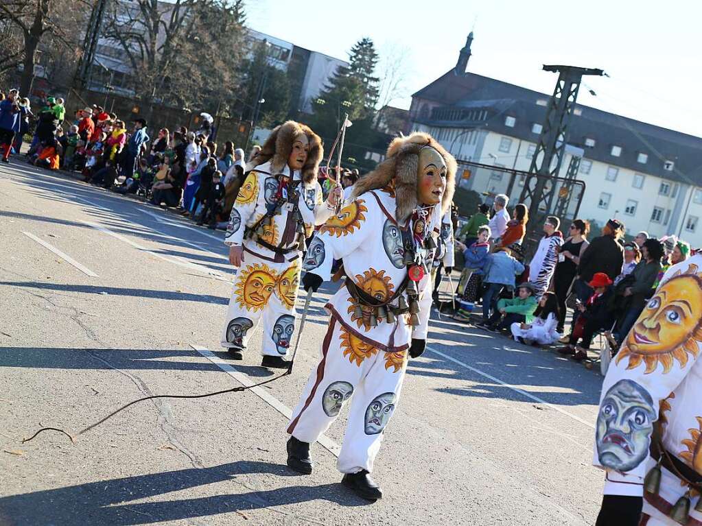 Der groe Narrenumzug in Offenburg am Sonntag, 17. Februar