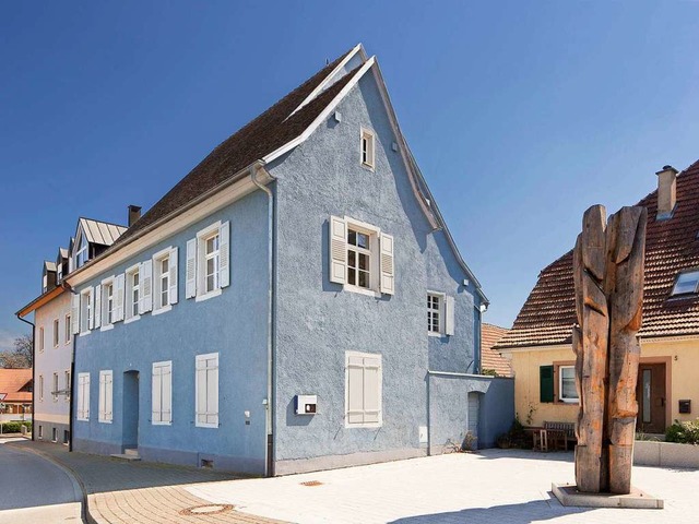 Das blaue Haus in Breisach   | Foto: Stefan Pranjic