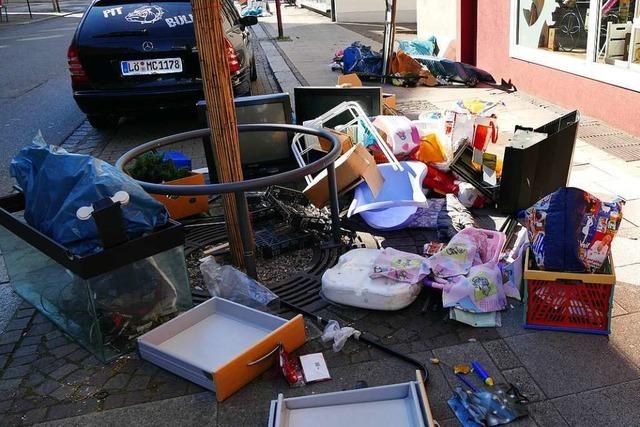Sperrmüll-Chaos ist ein Ärgernis in Rheinfelden