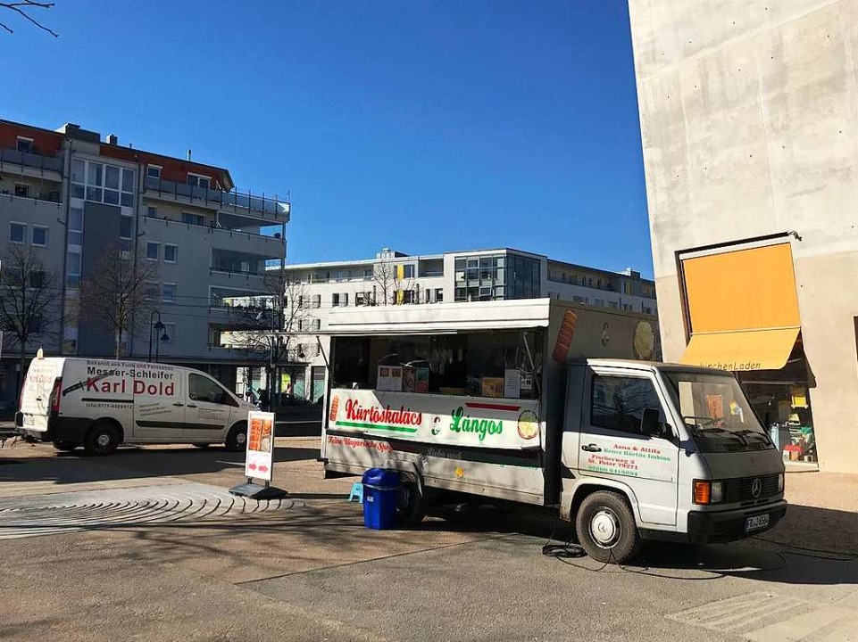 Der Foodtruck im Rieselfeld  | Foto: Valentin Heneka