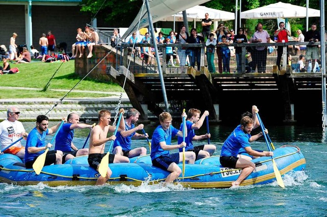 Vor fnf Jahren beim Landesturnfest in...ellen, falls Lahr den Zuschlag erhlt.  | Foto: Thomas Kunz