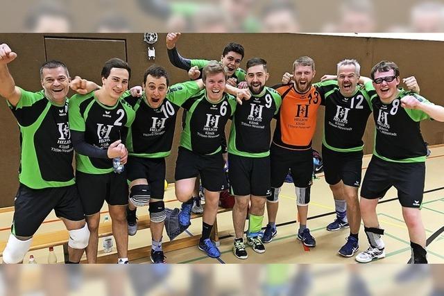 Neustadts Volleyballern gelingt der erste Sieg