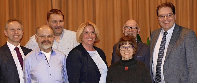 Die Kreistagskandidaten der CDU im Wah...senfratz, Gustl Frey und Tobias Link.   | Foto: Martin Wunderle