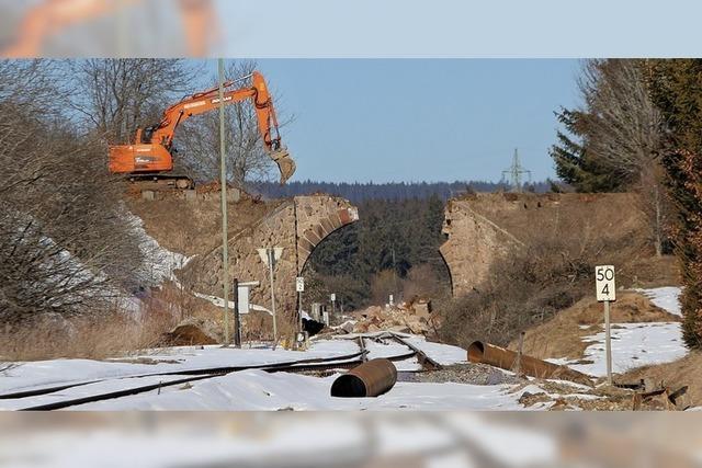 Ende der Bahnberfhrung am Oberwiesenweg