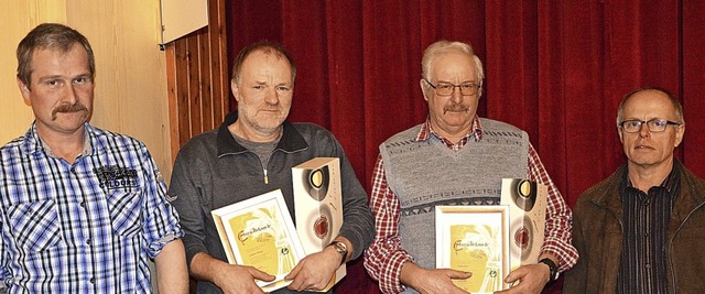 Der  Badische Landwirtschaftliche Haup...vorsitzenden Heinz Kaufmann (rechts).   | Foto:  Karl-Heinz Rmmele