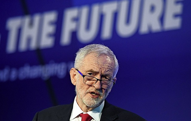 Ist er die Zukunft fr Labour? Parteichef Jeremy Corbyn   | Foto: dpa