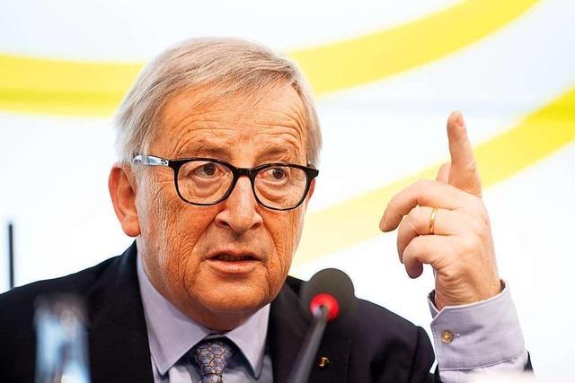 Brexit-Gesprche: Juncker bremst Erwartungen