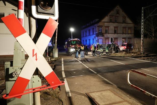 Person bei Legelshurst von TGV erfasst und tdlich verunglckt