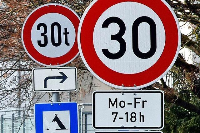 Doppelte 30er-Zone in Freiburg-Waldsee fordert Autofahrer heraus