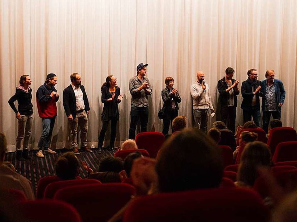 Bei der Premiere des Films &#8222;Skiz...&#8220; von Freiburger Filmschaffenden  | Foto: Sarah Moll