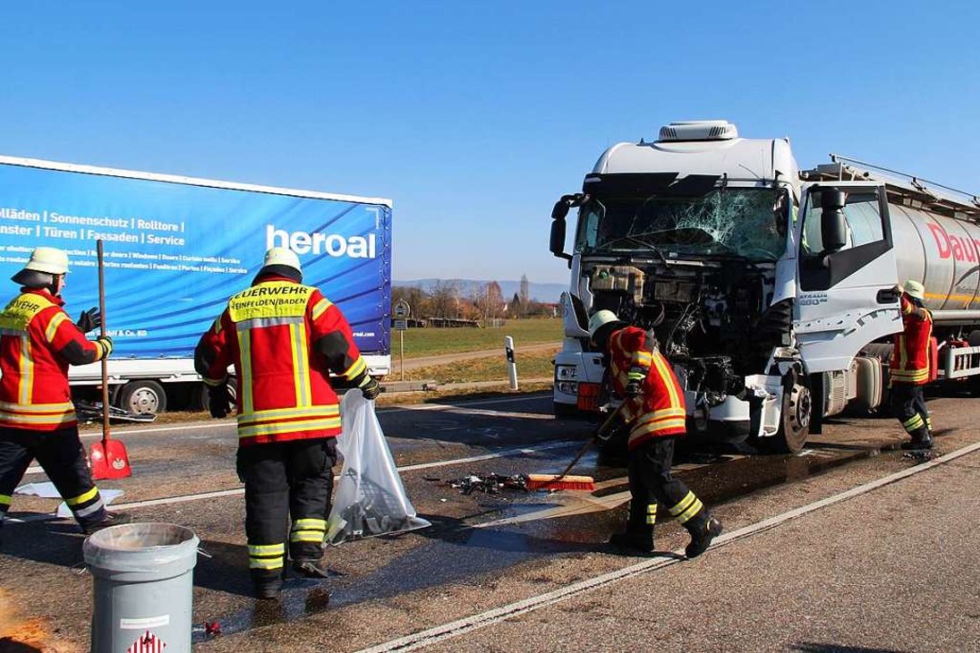 Rheinfelden: Schwerer Unfall Auf Der B316 - Rheinfelden - Badische Zeitung